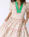 Rachel Short Puff Sleeve Dress
