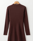 Olivia Mock Side Slit Sweater
