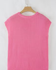 Jemma Sweater Tee with Side Slits
