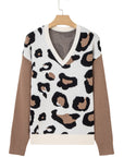 Jocelyn Block Patchwork Sleeve Sweater