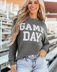 Lucille Sleeve Crewneck top Long Sleeve Top
