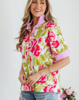 Rebekah Collar Short Sleeve Shirt