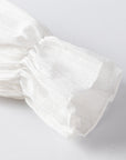 Lanabina Ripple Bubble Sleeve Blouse