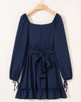 Deborah Waist Square Mini Dress