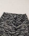 Hunter Printed Wide Leg Jeans