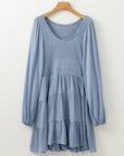 Aadhya Smocked Tiered Mini Dress