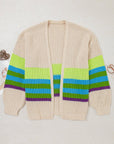 Adalee Crochet Open Front PLUS Cardigan