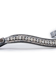 The Marie Antoinette Black Leather Snaffle Bridle