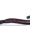 The Bordeaux Black Patent Leather Snaffle Bridle