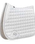 Satin Classic Jump Competition Saddle Pad - White
