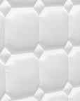 Satin Classic Dressage Saddle Pad - White