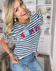 American Puff Sleeve Top