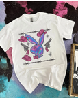Barbed Wire Bunny Tee or Crewneck