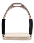 AJ Tack Jointed Flex Stirrup Irons - Black