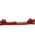AJ Tack Latigo Leather 2 Button Curb