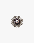 Antique Silver Amethyst, AB Crystal Conchos - Sizes from 1"- 3" and Buckles