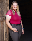 Evolution Knee Patch Breeches - Demitasse