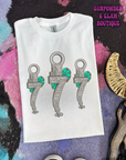 Itty Bitty Silver Bits Tee or Crewneck