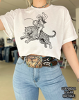 Cowboy Zoo Tee or Crewneck