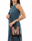 Scully Leather Ladies Handbag Small Fringe