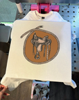Saddle Up TEE or CREWNECK