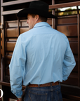 BABY BLUE MEN'S BREEZE PERFORMANCE SHIRT