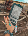 The Hazy Wesson (Black Leather) Wallet a Haute Southern Hyde by Beth Marie Exclusive