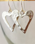 Hollowed Heart Shape Earrings