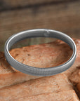 Stretchy Metal Wide Bangle