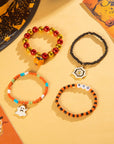 Halloween Beaded Bracelet