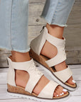 Nora Crisscross Hollowed Gladiator Sandals