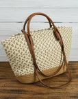 Jaylani Woven Tote Bag