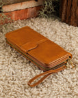 Bria Zip Around Wrist Strap Long Wallet