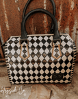 Bailey Checkered Speedy Bag