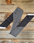 Black and White Western Skinny Mini Wild Rag Scarf / Cowgirl Necktie