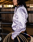 CATHERINE SATIN PERFORMANCE RODEO SHIRT