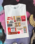 Treaty Matchbox Tee or Crewneck