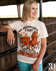 COFFEE AND COWPONIES | TEE