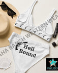 Yeehaw Whiskey Bent Hell Bound Bikini