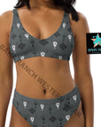 Yeehaw Aztec Bull Skull Bikini