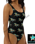 Yeehaw Aztec Horse One Piece Swimsuit