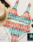Yeehaw Aztec Print Bikini