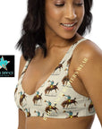 Yeehaw Vintage Rodeo Cowboy Bikini Top