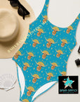 Yeehaw Longhorn Sunshine One Piece Swimsuit