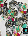 Yeehaw Funky Cowgirl Collage Bikini