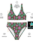 Yeehaw Pink Turquoise Bikini