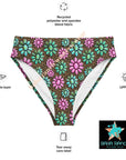 Yeehaw Pink Turquoise Cowgirl Bikini Bottom