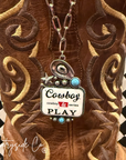 Cowboy Play Statement Necklace