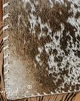 Bessie Cowhide Suede Fringe Purse by Countryside Co.