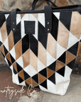 Cora Cowhide Weekender Travel Bag